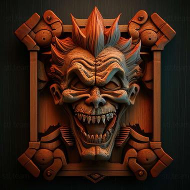 3D модель Гра Twisted Metal 2 (STL)